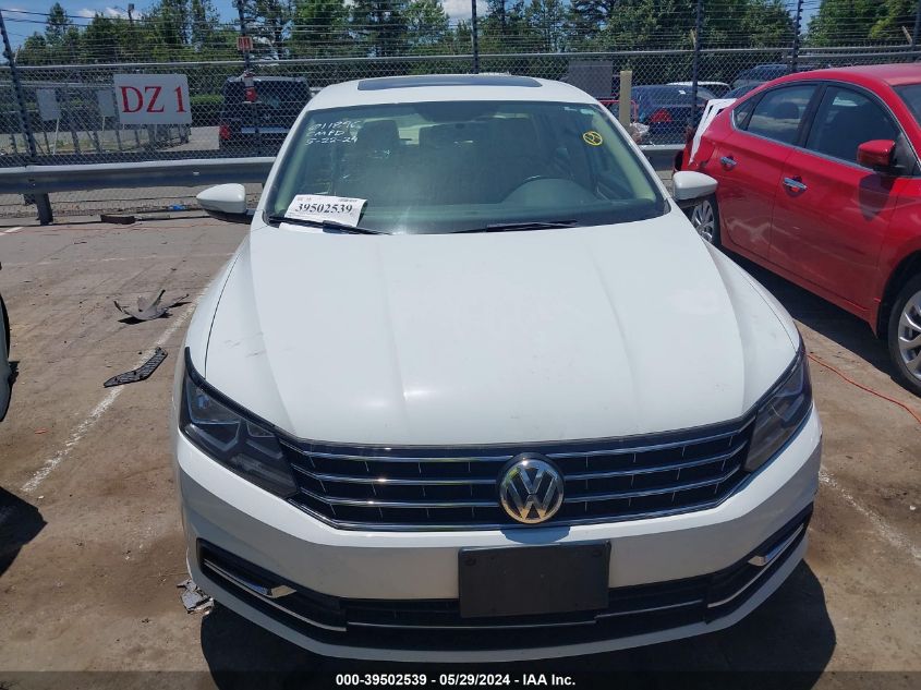 2019 Volkswagen Passat 2.0T Wolfsburg Edition VIN: 1VWLA7A30KC011896 Lot: 39502539