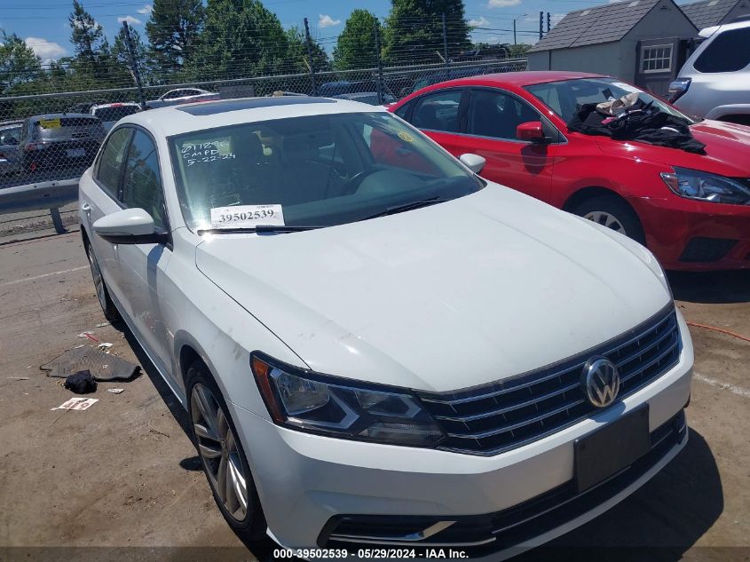 2019 Volkswagen Passat 2.0T Wolfsburg Edition VIN: 1VWLA7A30KC011896 Lot: 39502539