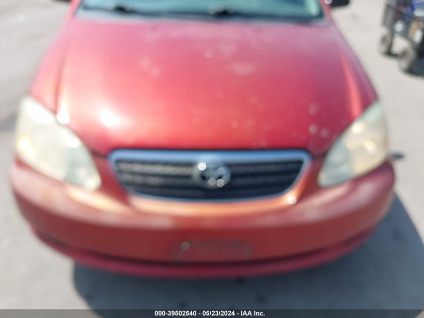 2005 Toyota Corolla Ce VIN: 2T1BR32E55C493857 Lot: 39502540