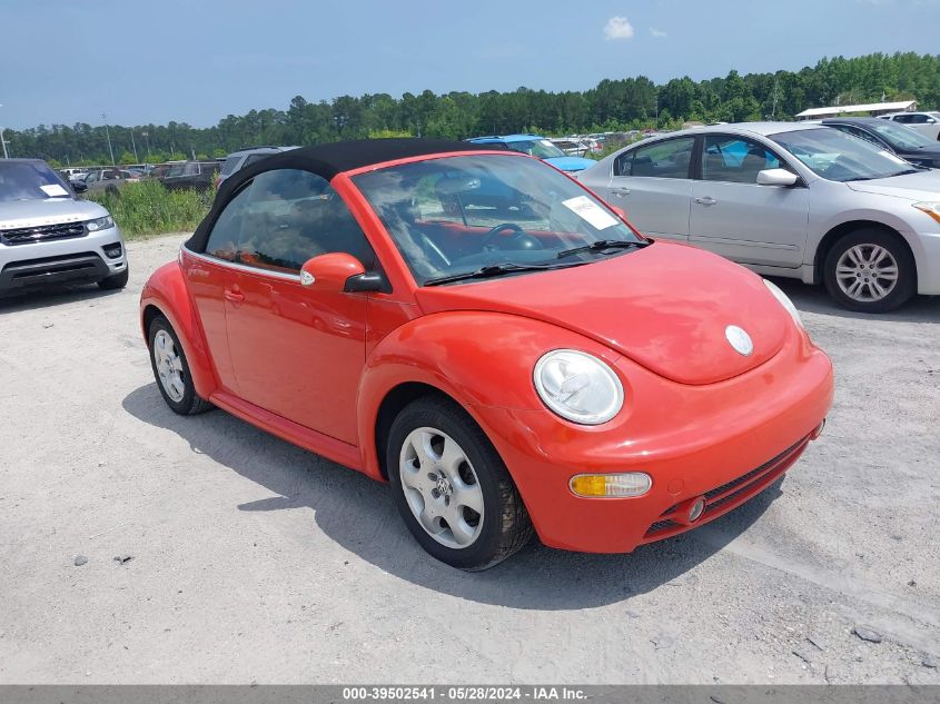 2003 Volkswagen New Beetle Glx VIN: 3VWDD21Y63M319391 Lot: 39502541