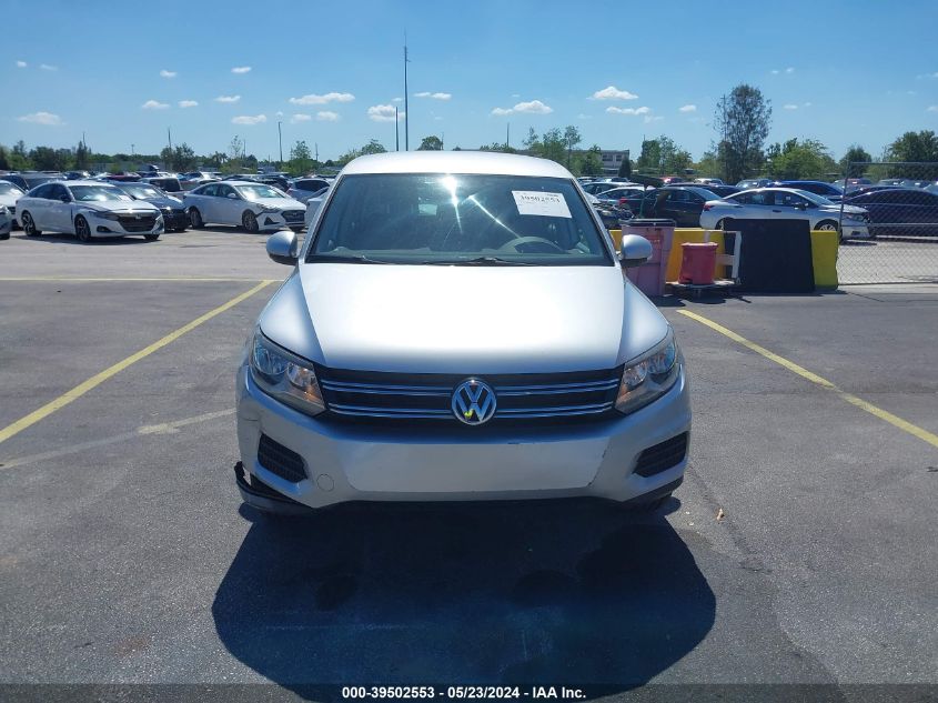 2014 Volkswagen Tiguan S VIN: WVGAV3AX2EW546852 Lot: 39502553