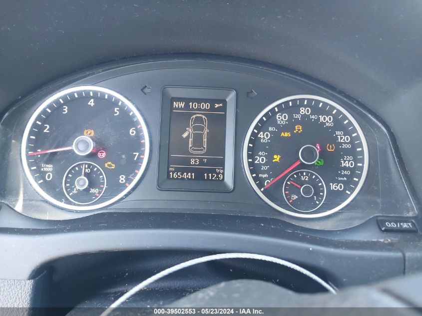 2014 Volkswagen Tiguan S VIN: WVGAV3AX2EW546852 Lot: 39502553