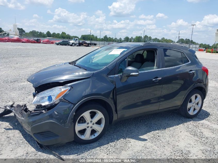 2016 Buick Encore VIN: KL4CJASB8GB590150 Lot: 39502565