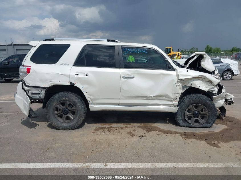 2011 Toyota 4Runner Limited V6 VIN: JTEBU5JRXB5046069 Lot: 39502566