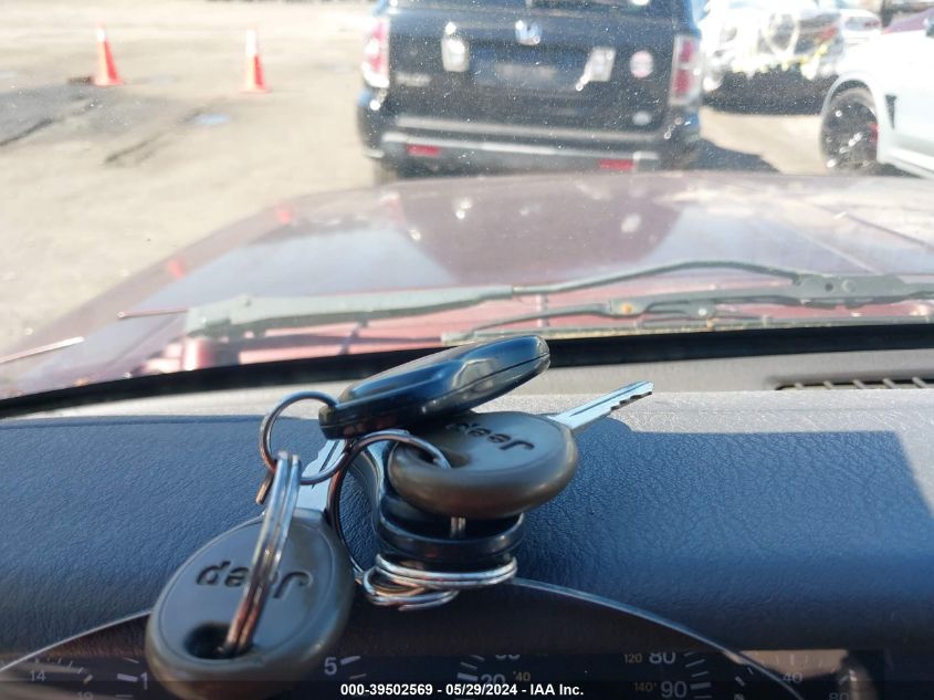 2000 Jeep Cherokee Sport VIN: 1J4FF48S7YL121957 Lot: 39502569