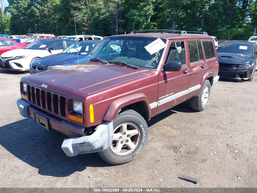 2000 Jeep Cherokee Sport VIN: 1J4FF48S7YL121957 Lot: 39502569