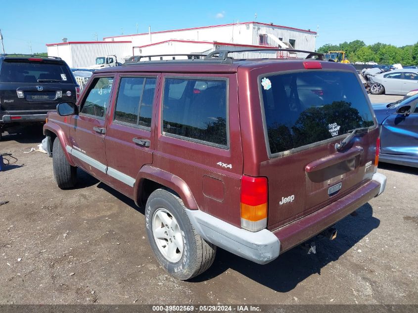 2000 Jeep Cherokee Sport VIN: 1J4FF48S7YL121957 Lot: 39502569