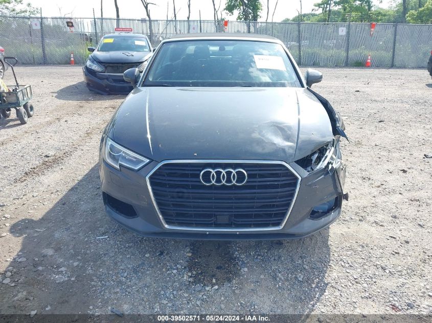 2017 Audi A3 2.0T Premium VIN: WAU6ULFF2H1056164 Lot: 39502571