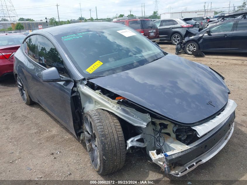 2023 Tesla Model Y Awd/Performance Dual Motor All-Wheel Drive VIN: 7SAYGDEF7PF959963 Lot: 39502572