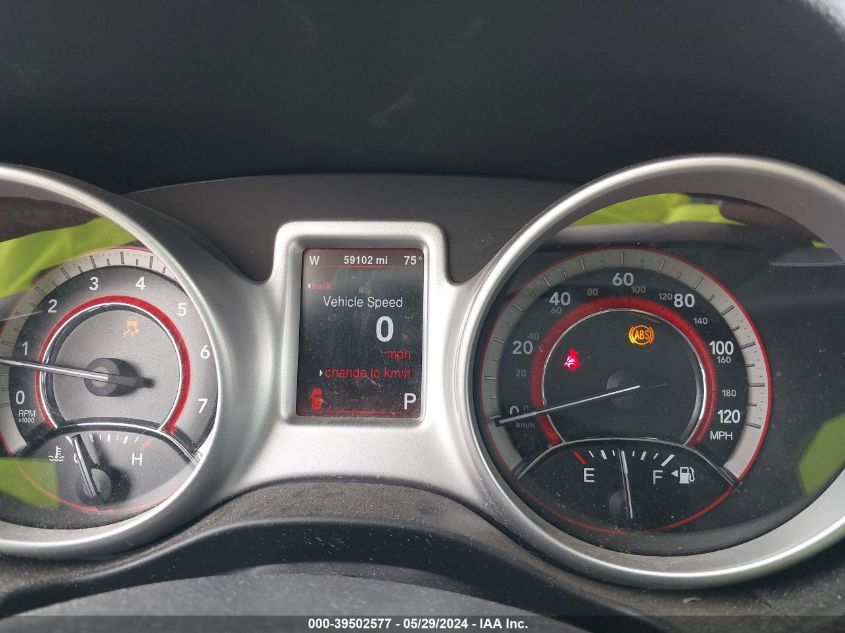 2013 Dodge Journey Sxt VIN: 3C4PDCBG9DT659086 Lot: 39502577