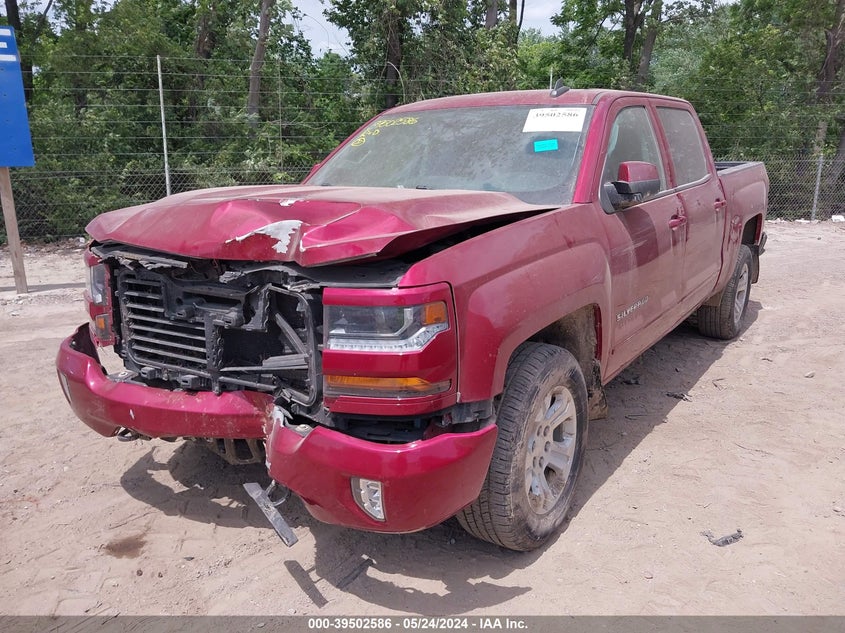 2018 Chevrolet Silverado 1500 2Lt VIN: 3GCUKREC9JG634567 Lot: 39502586