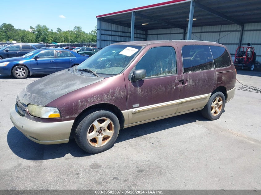 2000 Mercury Villager Estate VIN: 4M2XV14T7YDJ05031 Lot: 39502597