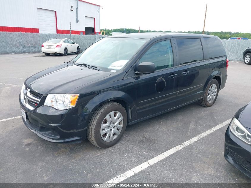 2016 Dodge Grand Caravan Se VIN: 2C4RDGBG3GR100561 Lot: 39502599