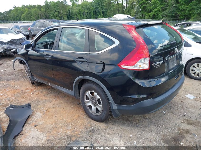 2013 Honda Cr-V Lx VIN: 5J6RM4H36DL061756 Lot: 39502602