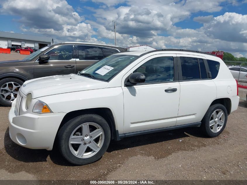 2007 Jeep Compass Sport VIN: 1J8FT47W37D358501 Lot: 39502608