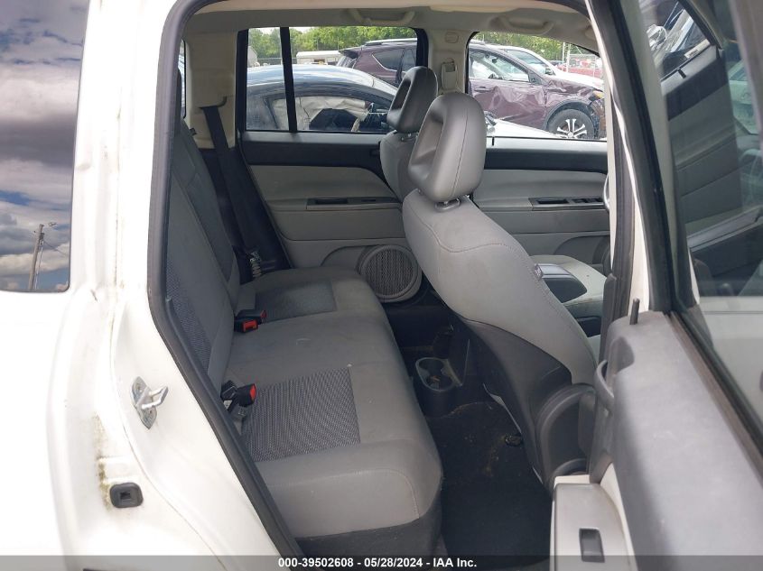 2007 Jeep Compass Sport VIN: 1J8FT47W37D358501 Lot: 39502608