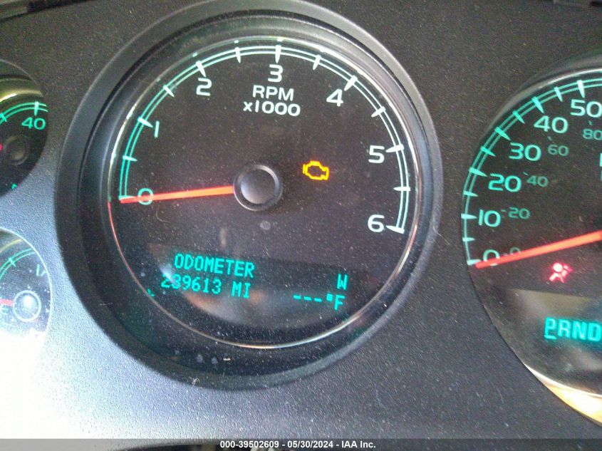 2011 Chevrolet Tahoe Ltz VIN: 1GNSCCE09BR139821 Lot: 39502609