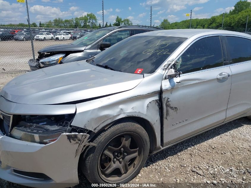 2015 Chevrolet Impala 1Fl VIN: 1G11X5SL0FU127622 Lot: 39502626