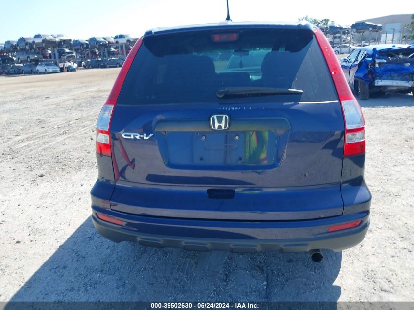 2010 Honda Cr-V Lx VIN: 5J6RE3H32AL039837 Lot: 39502630