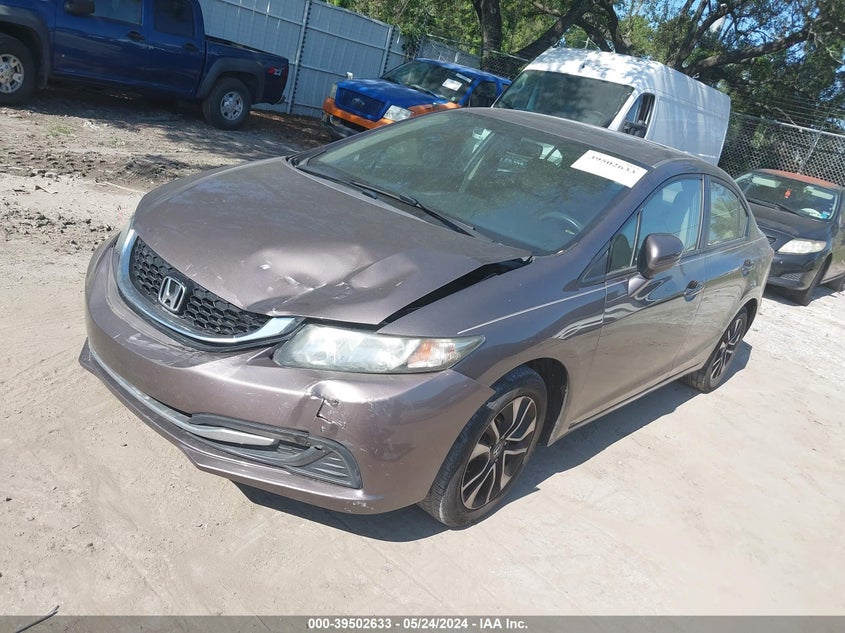 2015 HONDA CIVIC EX - 19XFB2F82FE228174