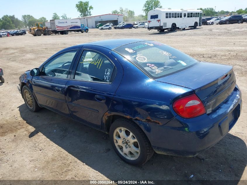 2003 Dodge Neon Sxt VIN: 1B3ES56C23D128088 Lot: 39502641