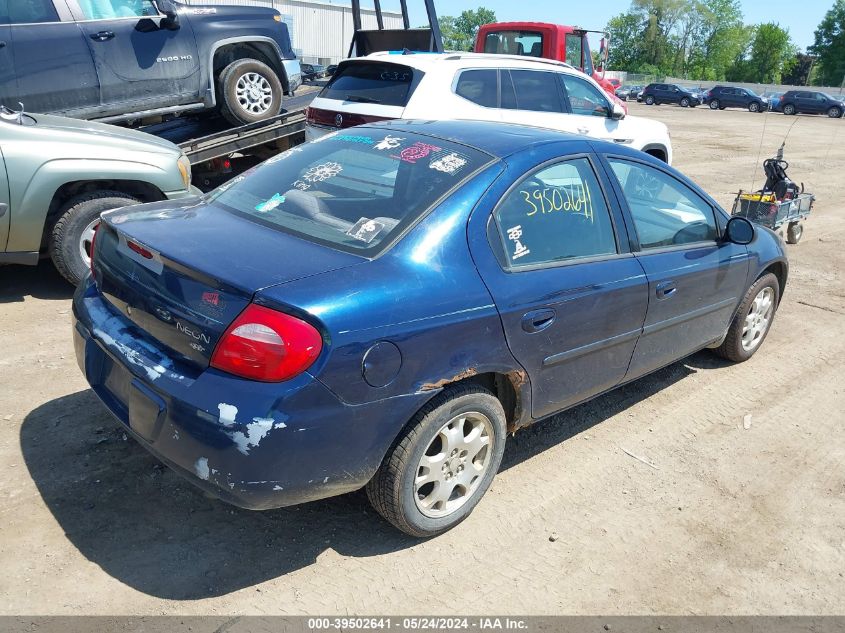 2003 Dodge Neon Sxt VIN: 1B3ES56C23D128088 Lot: 39502641