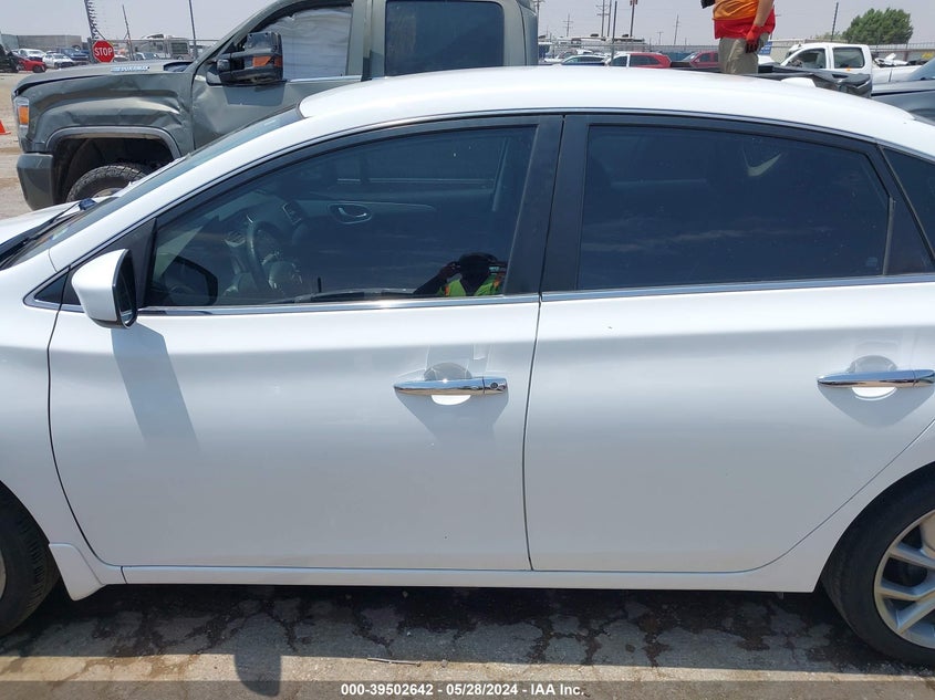 2015 Nissan Sentra Sv VIN: 3N1AB7AP6FL667009 Lot: 39502642