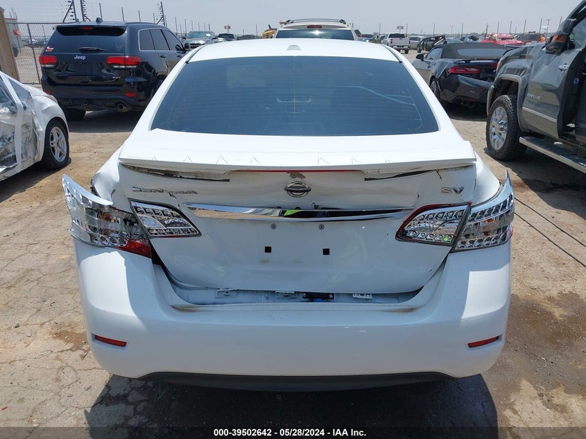 2015 Nissan Sentra Sv VIN: 3N1AB7AP6FL667009 Lot: 39502642