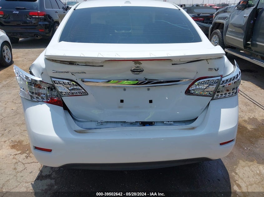 2015 Nissan Sentra Sv VIN: 3N1AB7AP6FL667009 Lot: 39502642