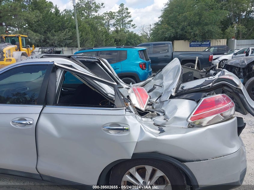 2015 Nissan Rogue Sv VIN: 5N1AT2MT5FC781936 Lot: 39502655