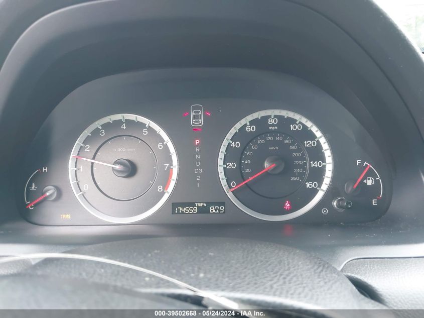 2010 Honda Accord 2.4 Ex VIN: 1HGCP2F77AA038847 Lot: 39502668