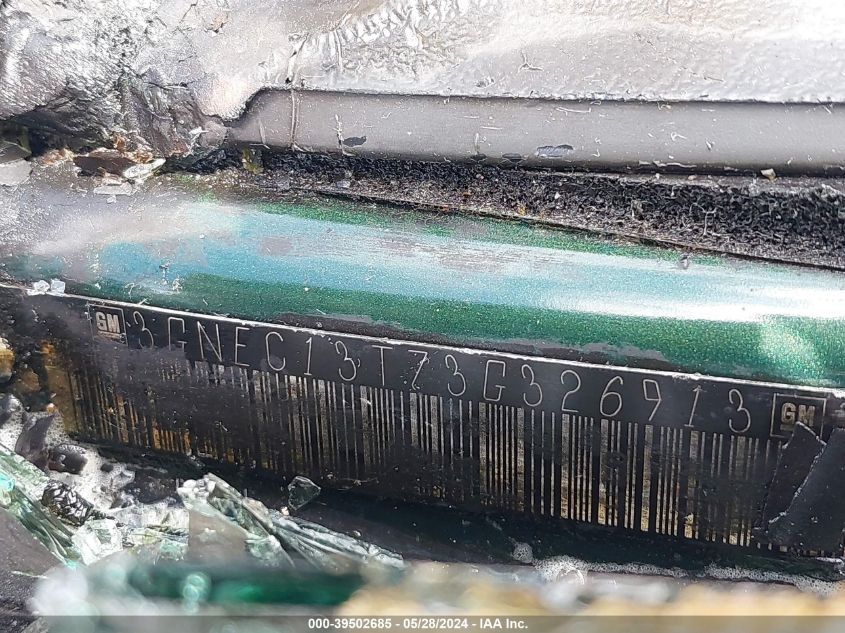 2003 Chevrolet Avalanche 1500 VIN: 3GNEC13T73G326913 Lot: 39502685