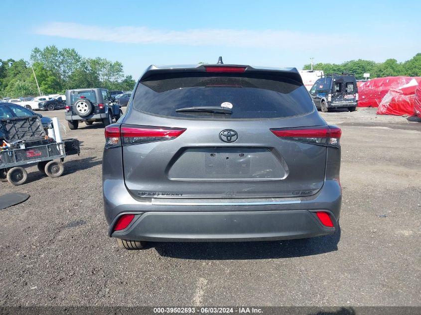 2023 Toyota Highlander Le VIN: 5TDKDRBH0PS526897 Lot: 39502693