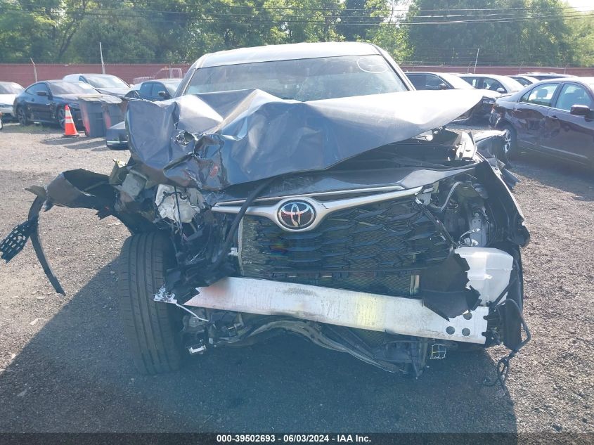 2023 Toyota Highlander Le VIN: 5TDKDRBH0PS526897 Lot: 39502693