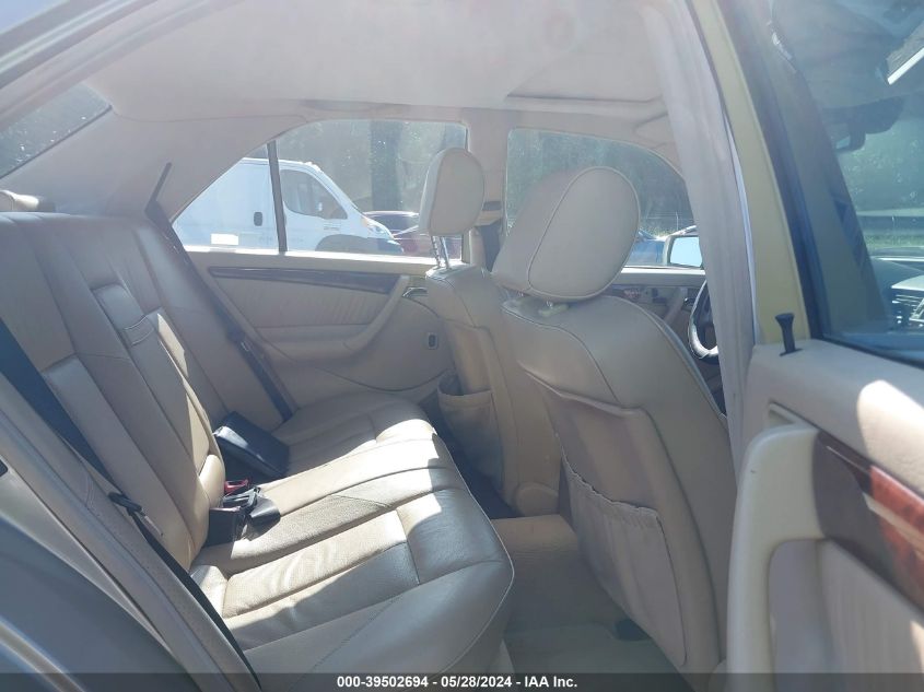 1998 Mercedes-Benz C 280 VIN: WDBHA29G0WF636515 Lot: 39502694