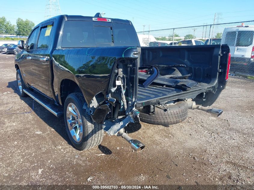 2021 Ram 1500 Big Horn 4X4 5'7 Box VIN: 1C6SRFFT5MN810601 Lot: 39502703