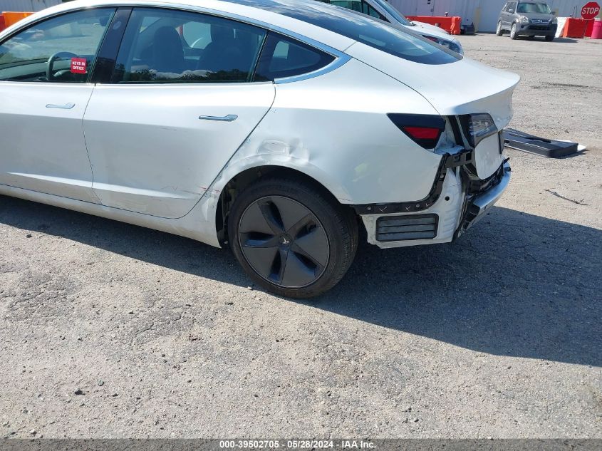 2020 Tesla Model 3 Standard Range Plus Rear-Wheel Drive/Standard Range Rear-Wheel Drive VIN: 5YJ3E1EA4LF597522 Lot: 39502705