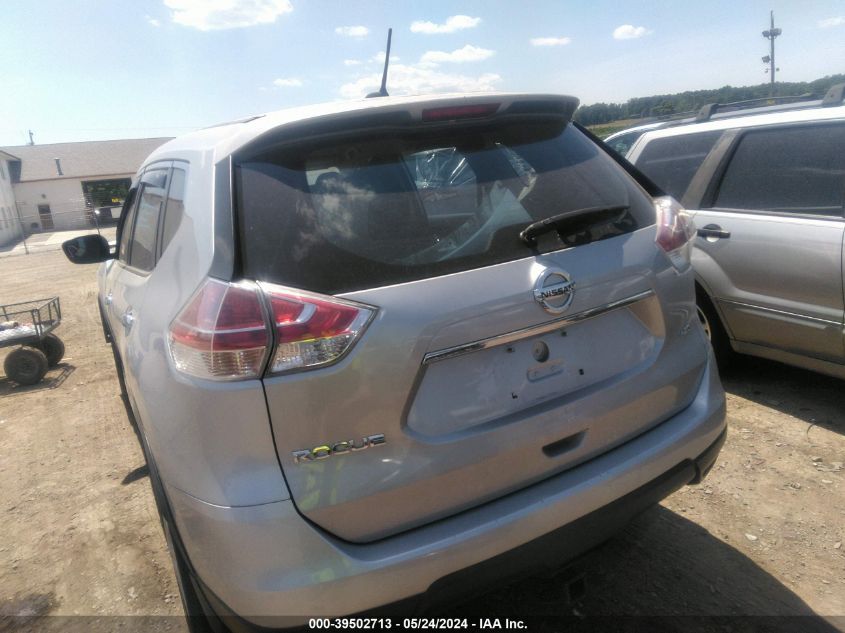 2015 Nissan Rogue S VIN: KNMAT2MV5FP526766 Lot: 39502713