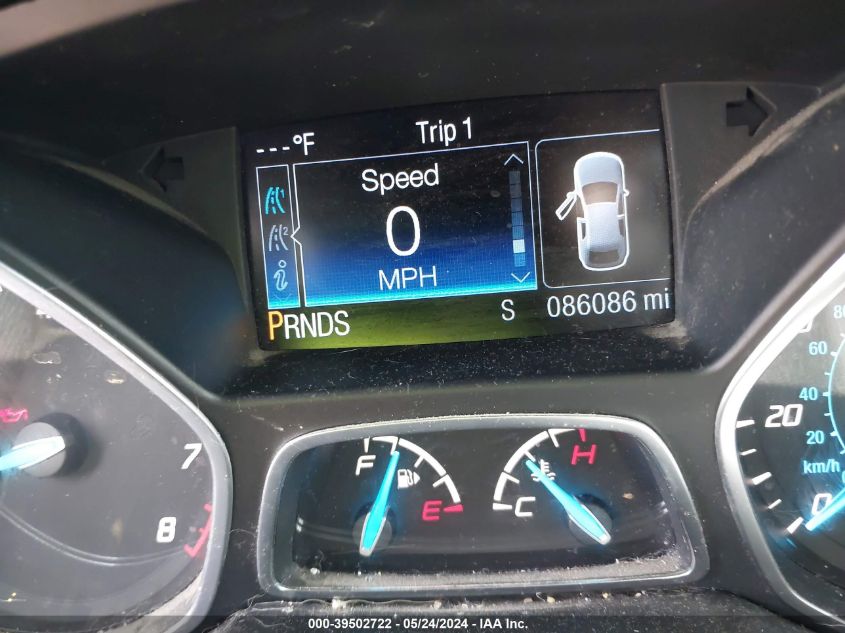 2016 Ford Escape S VIN: 1FMCU0F71GUA80560 Lot: 39502722