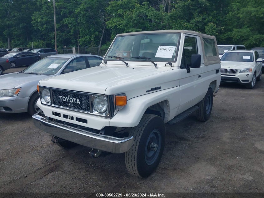 1987 Toyota Land Cruiser VIN: FJ730005284 Lot: 39502729