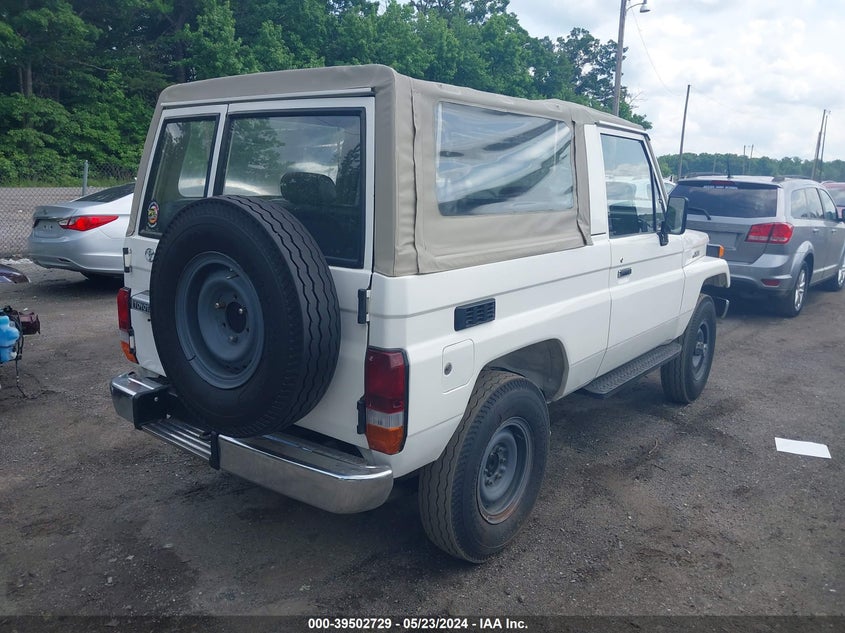 1987 Toyota Land Cruiser VIN: FJ730005284 Lot: 39502729
