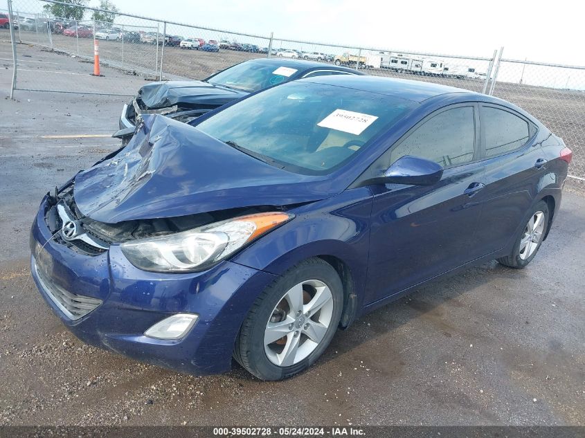 2013 Hyundai Elantra Gls VIN: 5NPDH4AE5DH425010 Lot: 39502728