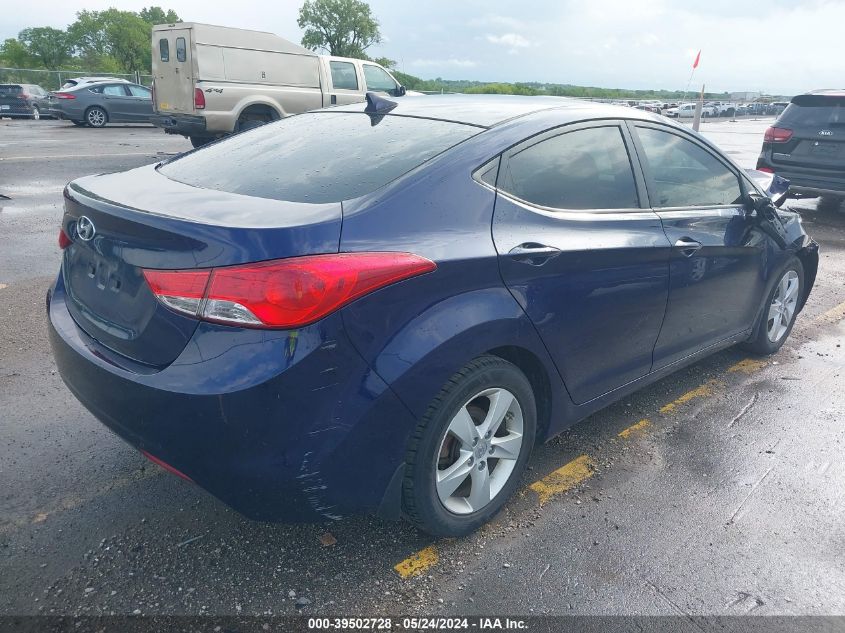 2013 Hyundai Elantra Gls VIN: 5NPDH4AE5DH425010 Lot: 39502728