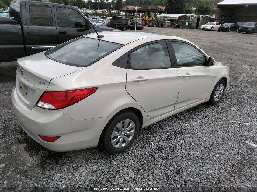 2016 Hyundai Accent Se VIN: KMHCT4AE5GU964971 Lot: 39502741