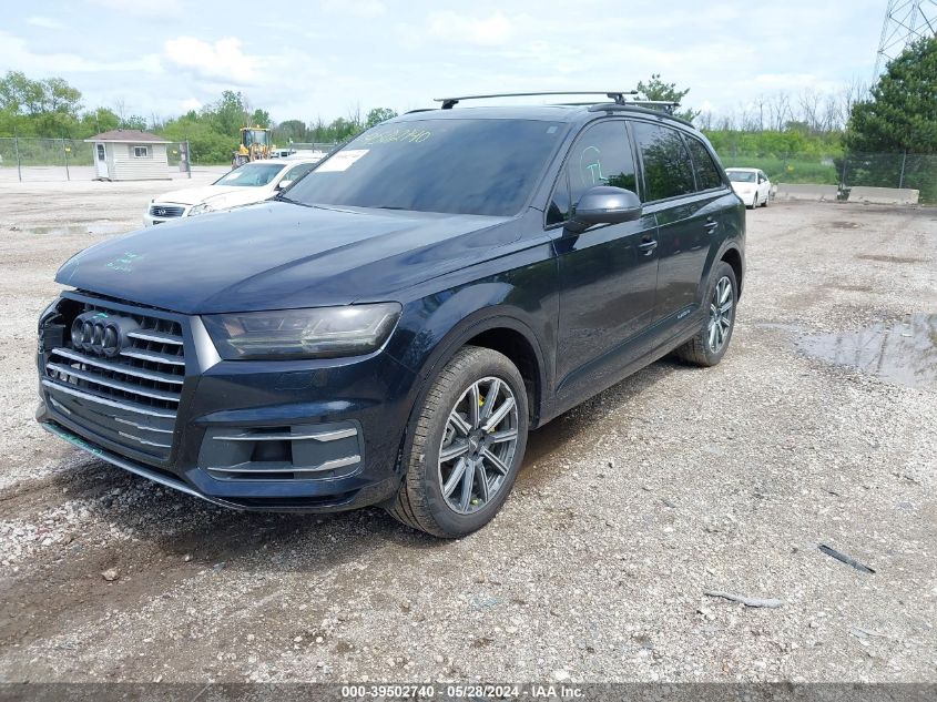 2017 Audi Q7 3.0T Premium VIN: WA1LAAF72HD024643 Lot: 39502740