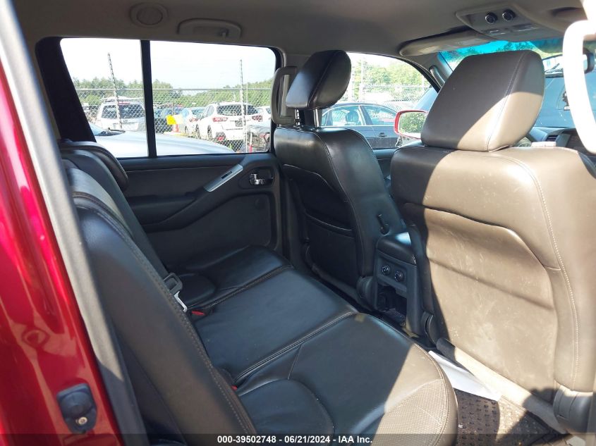 2011 Nissan Pathfinder S/Le/Se VIN: 5N1AR1NB7BC604197 Lot: 39502748