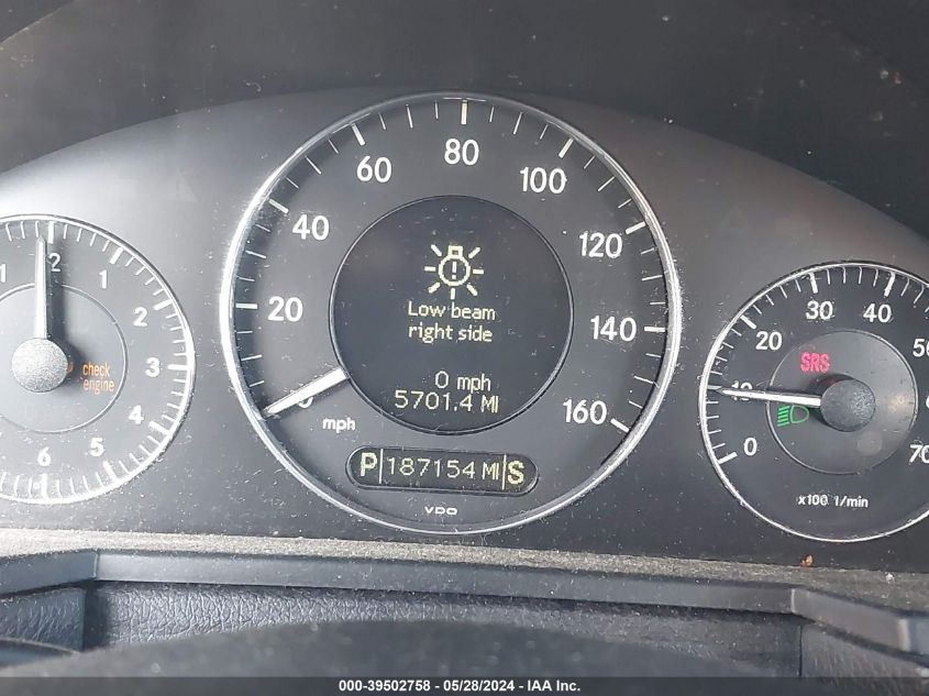 2007 Mercedes-Benz E 350 4Matic VIN: WDBUF87X77X215926 Lot: 39502758