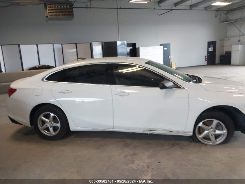 2018 Chevrolet Malibu 1Fl VIN: 1G1ZC5ST9JF186616 Lot: 39502761