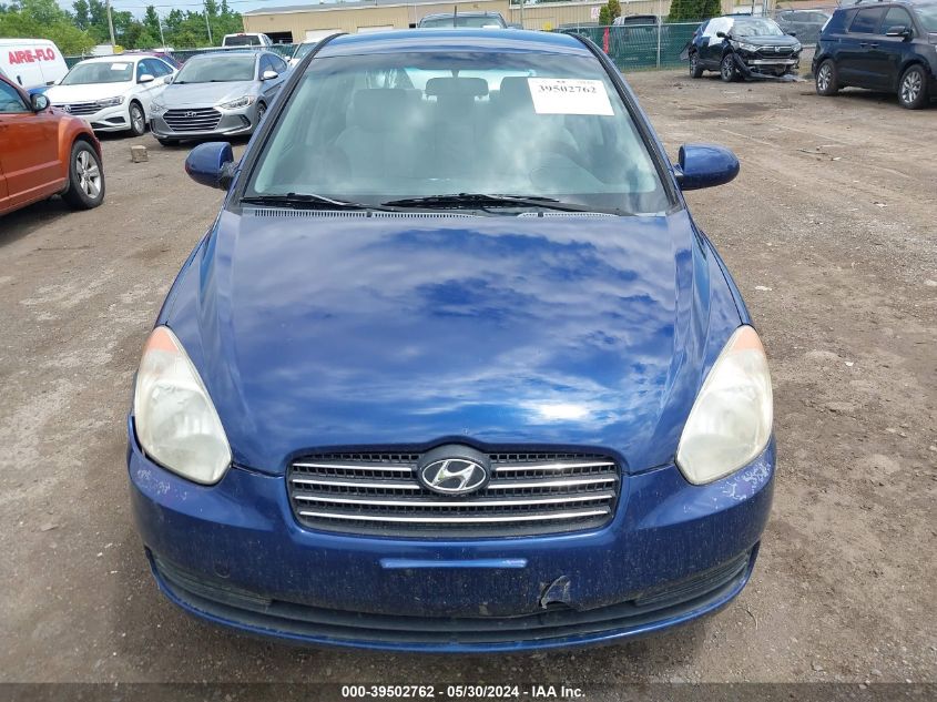 2008 Hyundai Accent Gls VIN: KMHCN46C68U279574 Lot: 39502762