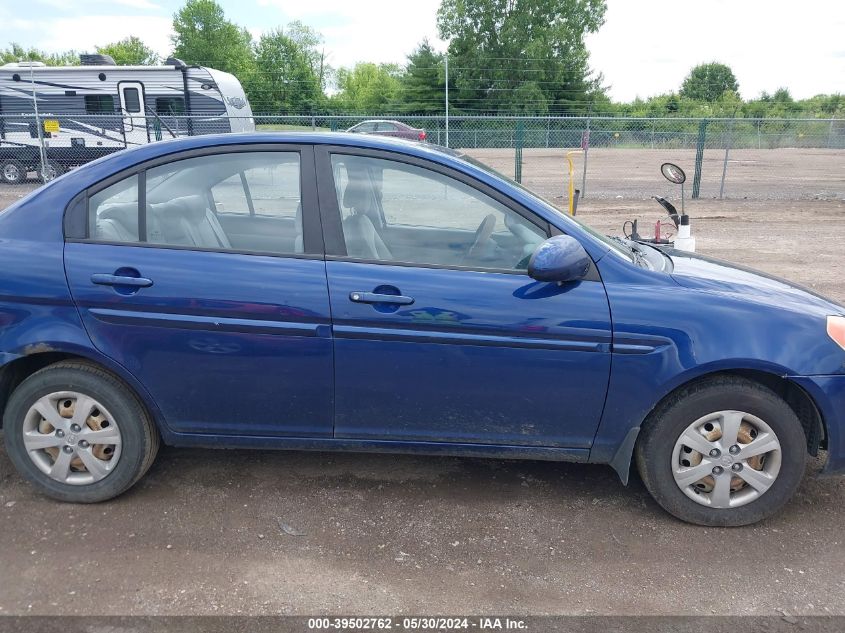 2008 Hyundai Accent Gls VIN: KMHCN46C68U279574 Lot: 39502762